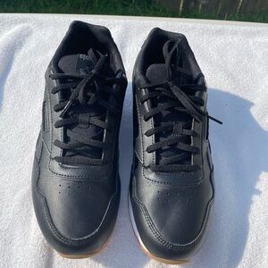 Reebok Women’s  Black and White Platform Sneakers